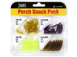 Набор мягких приманок LJ Pro Series Perch Snack Pack MIX3 72шт