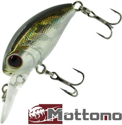 Воблер Mottomo Stalker DR 32F #Dark Silver Shine
