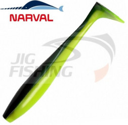 Мягкие приманки Narval Choppy Tail 8cm #045 Black Lime
