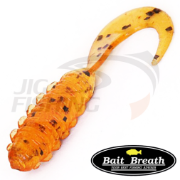 Мягкие приманки Bait Breath Micro Grub 1&quot; #Ur22 Orange Pumpkin Seed