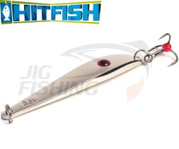 Зимняя блесна HitFish Winter Spoon 7009 60mm #01 Silver