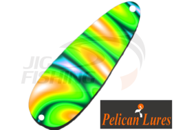 Колеблющаяся блесна Pelican Lures Flutter Trolling Spoon 11.2gr #79 Psych Green