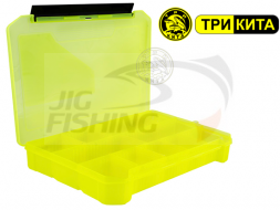 Коробка ТриКита для приманок КДП-3 Желтая