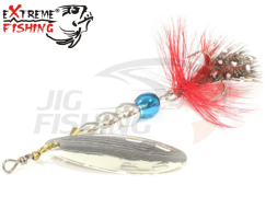 Блесна вертушка Extreme Fishing Certain Addiction #3 12gr #05 S/FluoBlue/S