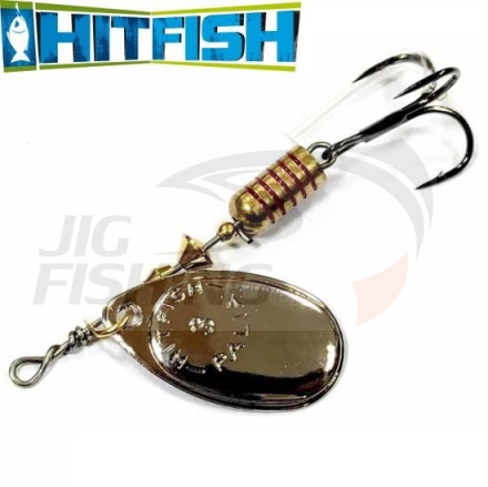 Вращающаяся блесна HitFish Palia #4 10gr 60mm 001