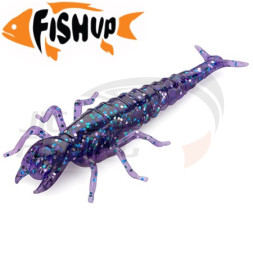 Мягкие приманки FishUp Diving Bug 2&quot; #060 Dark Violet/Peacock &amp; Silver