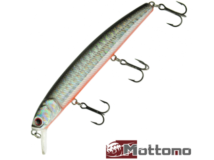 Воблер Mottomo Mr. Uno 115SP #Col A027 Silver Fish