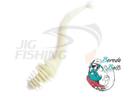 Мягкие приманки Boroda Baits Antares 3.2&quot; #101 White