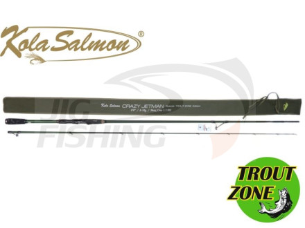 Спиннинг Kola Salmon Crazy Jetman 8&#039;8&#039;&#039;/2 Trout Zone Edition 2.64m 8-38gr