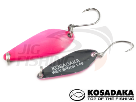 Колеблющаяся блесна Kosadaka Trout Police Wily Spoon 27mm 1.6gr #A16