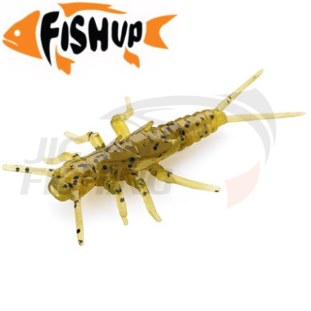 Мягкие приманки FishUp Stonefly 0.75&quot; #074 Green Pumpkin Seed