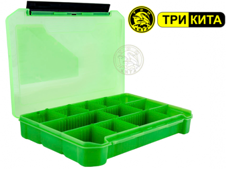 Коробка ТриКита для приманок КДП-3 Зеленая