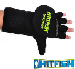 Рыболовные варежи-перчатки HitFish Glow #14 р-р XXL