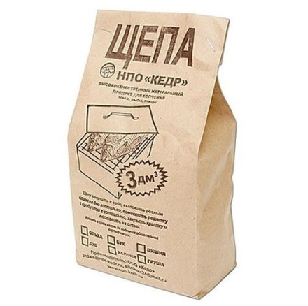 Щепа для копчения Груша 3дм