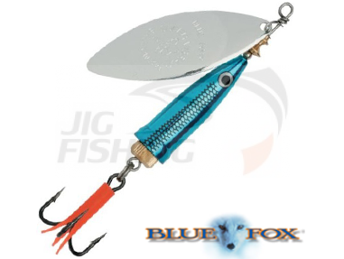 Вращающаяся блесна Blue Fox Salmon Super Vibrax 6 #BS