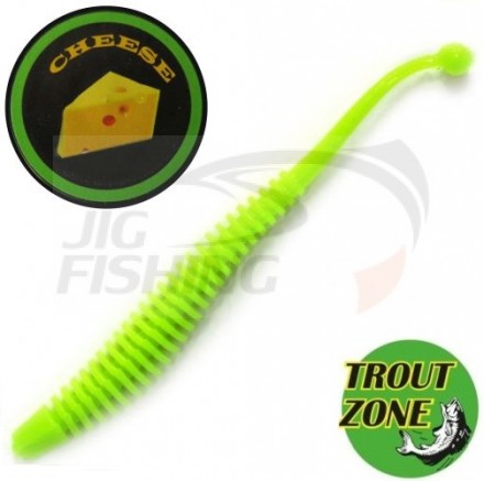 Мягкие приманки Trout Zone Boll 2.9&quot; Green Chartreuse Cheese