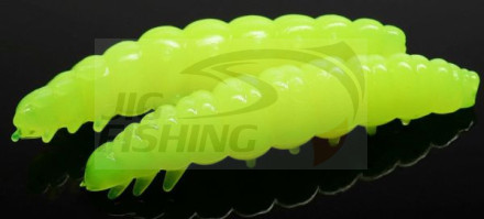 Мягкие приманки Libra Lures Larva 35mm #006 Hot Yellow