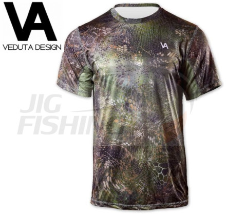 Футболка Veduta Reptile Skin Forest Camo Air Series UPF50+ XS