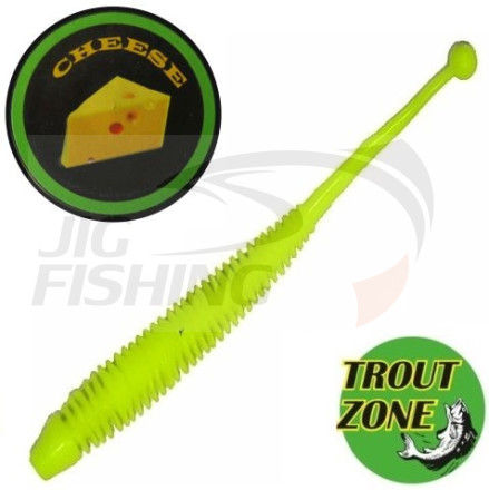 Мягкие приманки Trout Zone Boll 3.2&quot; Chartreuse Cheese