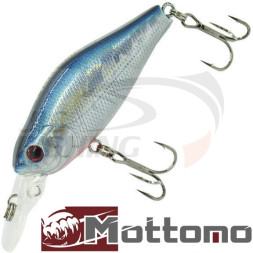 Воблер Mottomo DJ Crank 52F 8gr #Silver Minnow