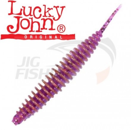 Мягкие приманки Lucky John Trick Ultra Worm 1.4&quot; #S13 Purple Plum