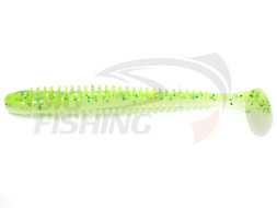 Мягкие приманки Keitech Swing Impact 4&quot; #PAL02 Lime Chart Shad