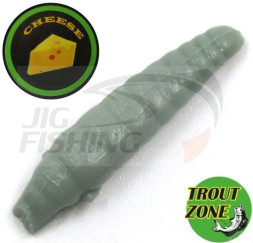 Мягкие приманки Trout Zone Paddle 1.3&quot; #Gray Cheese (12шт/уп)