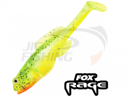 Мягкие приманки Fox Rage Grondle Wobble 4&#039;&#039; 10cm NSL 821 Lemon Tiger