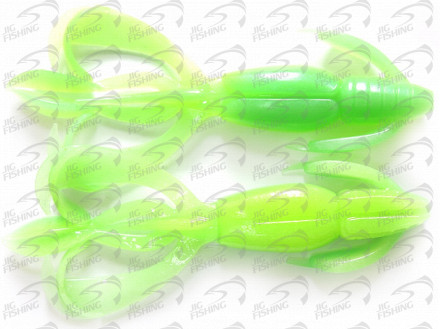 Мягкие приманки Keitech Crazy Flapper 3.6&quot; #EA11 Lime Chartreuse Glow