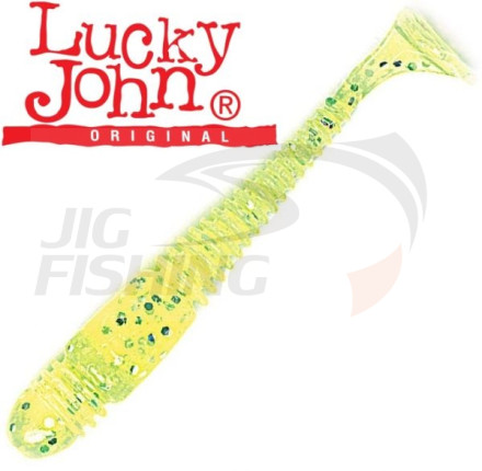 Мягкие приманки Lucky John Pro Series Tioga 2.9&quot; #071 Lime Chartreuse