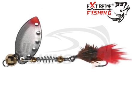 Блесна вертушка Extreme Fishing Indeed Long #000 1.5gr #G/Black