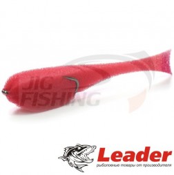 Поролоновые рыбки Leader 110mm #10 Red