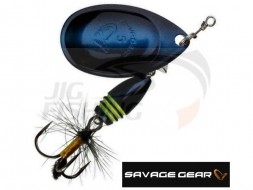Блесна вращ. Savage Gear Rotex Spinner #4 11gr 06-Black Purle