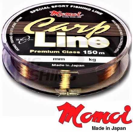 Монофильная леска Momoi Carp Line 150m 0.23mm 5.5kg
