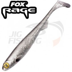 Мягкие приманки Fox Rage Slick Shad 9cm NSL1256 Silver Bleak