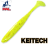 Мягкие приманки Keitech Easy Shiner 4&quot; #PAL01 Chartreuse Red Flake