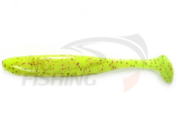 Мягкие приманки Keitech Easy Shiner 4&quot; #PAL01 Chartreuse Red Flake