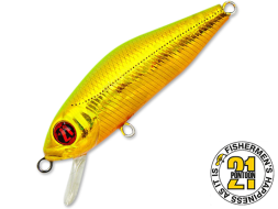 Воблер Pontoon21 Crackjack 58F-SR #A63 Crash Gold Chartreuse RE