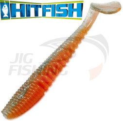 Мягкие приманки HitFish Ribby Shad 4&quot; #R100 (5шт/уп)