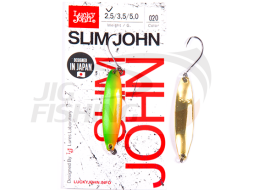 Колеблющаяся блесна Lucky John Slim John 3.5gr #020