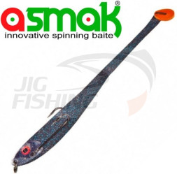 Плоские приманки Asmak Flat Bait Minnow Dark Blue 150mm