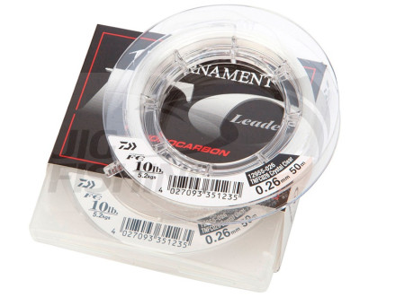 Флюорокарбон Daiwa Tournament Fluorocarbon FC Leader 50m 0.20mm 2.95kg