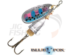 Вращающаяся блесна Blue Fox Vibrax Fluorescent 1 #RT