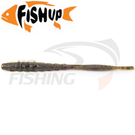 Мягкие приманки FishUp Scaly 2.8&quot; #043 Watermelon Brown/Black