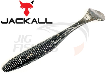 Мягкие приманки Jackall Rhythm Wave 3.8&quot; HL Lame Black