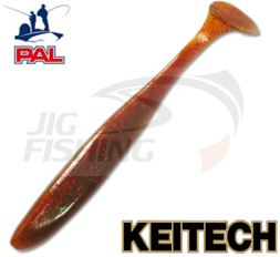 Мягкие приманки Keitech Easy Shiner 4&quot; #PAL07 Motor Oil Red Flake