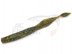 Мягкие приманки Fish Arrow Candle Tail 3.5'' #346 Green Pumpkin Black Blue Gold