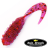 Мягкие приманки Bait Breath Micro Grub 1&quot; #Ur29 Chameleon Red Seed