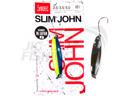 Колеблющаяся блесна Lucky John Slim John 3.5gr #021