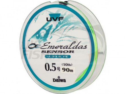 Шнур плетеный Daiwa Emeraldas Sensor Super PE 150m #0.5 10lb 0.117 4.8kg